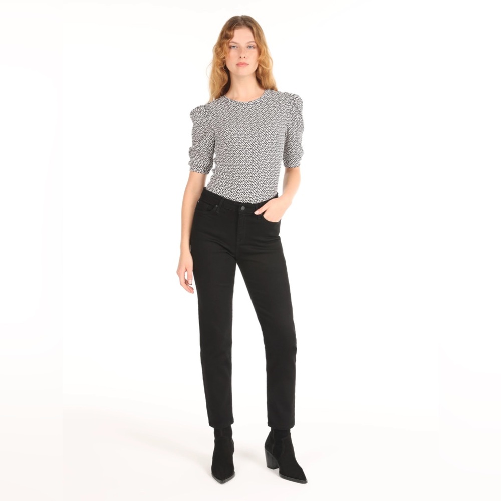 Colin’s Cotton Black Jeans Pants Slim Fit 28 / 30 Medium Rise Straight Leg